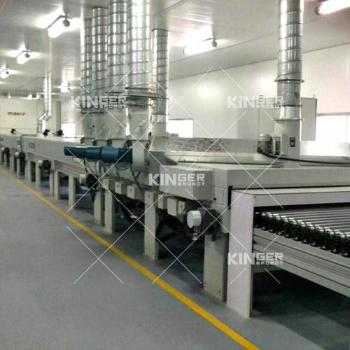 某公司櫥柜門(mén)涂裝線(xiàn)（UV漆）